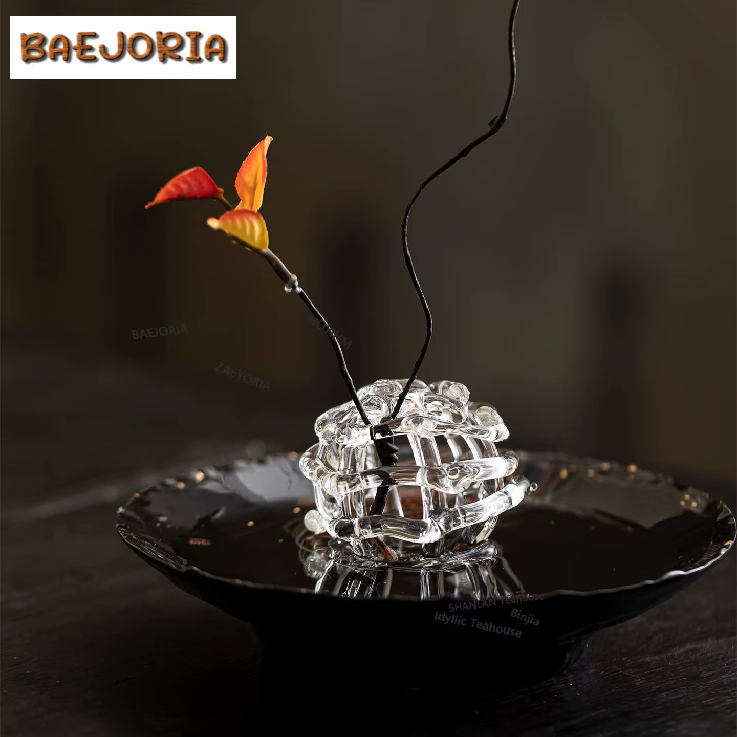 Vase en verre créatif pour la décoration intérieure