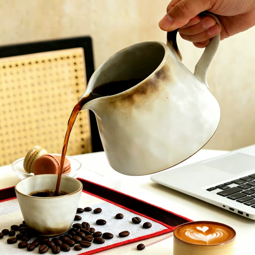 Ensemble de café pour over pour en-casée en céramique Kiln Change