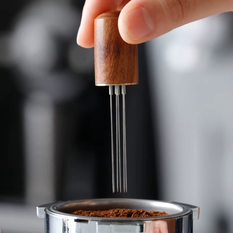 Doseur de poudre de café en acier inoxydable