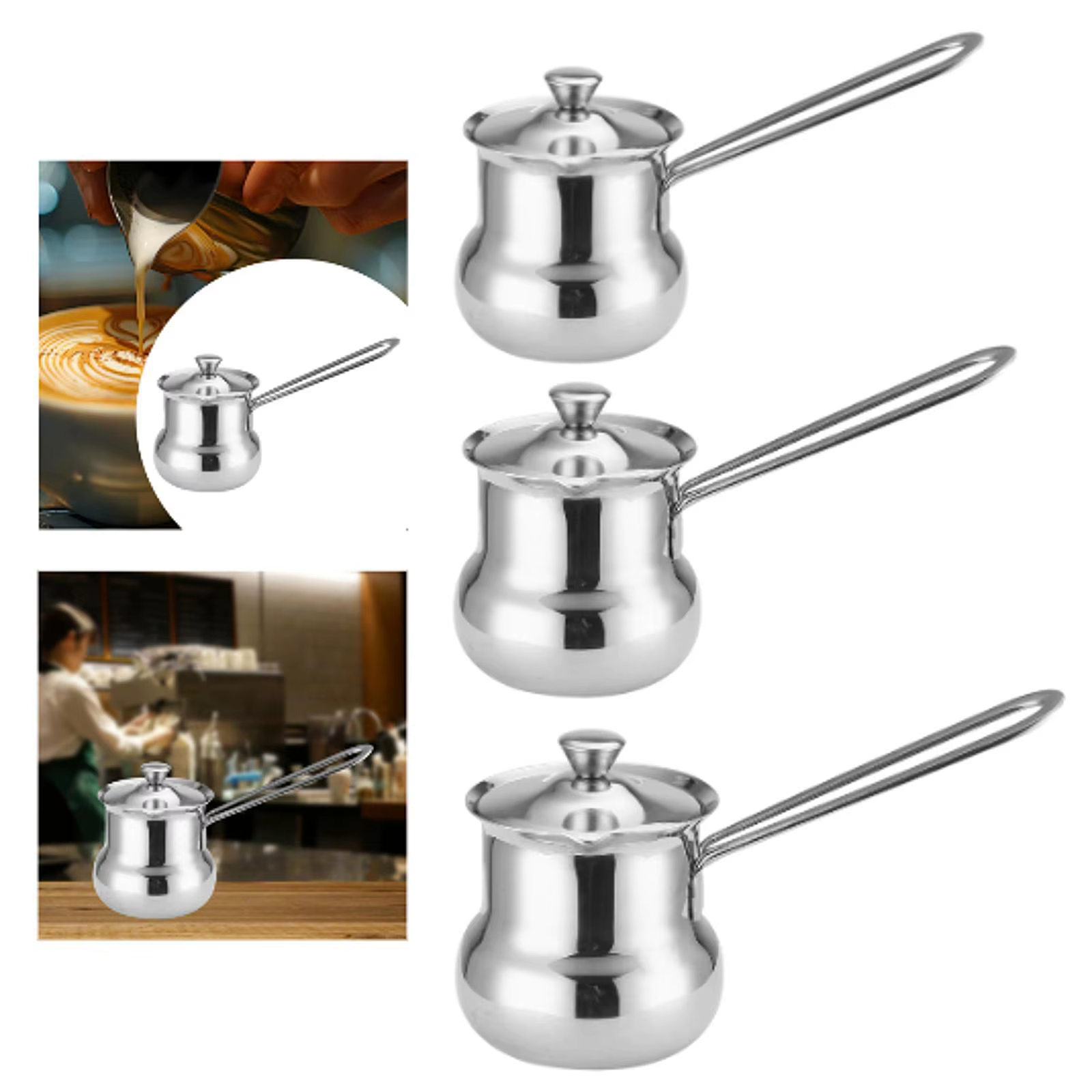 Cafetière turque arabe, Sauce chauffante, beurre multifonctionnel
