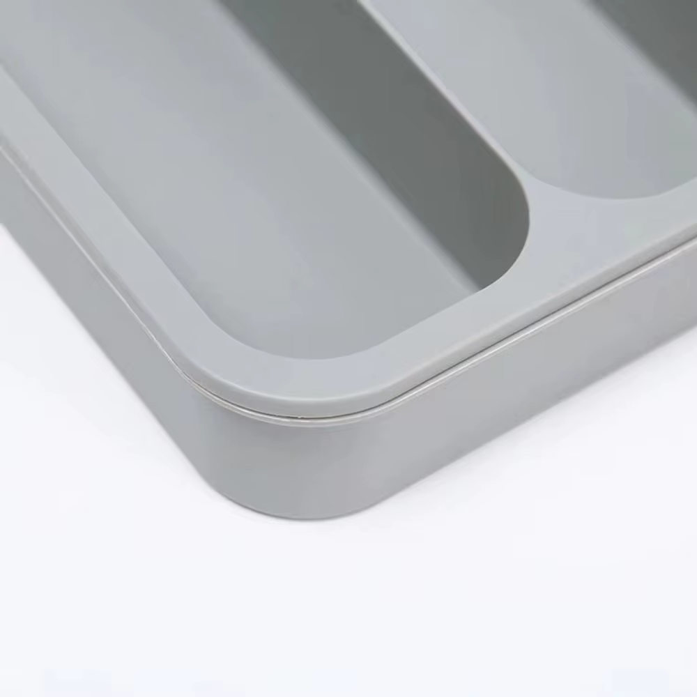 Organisateur de tiroir à couverts en plastique