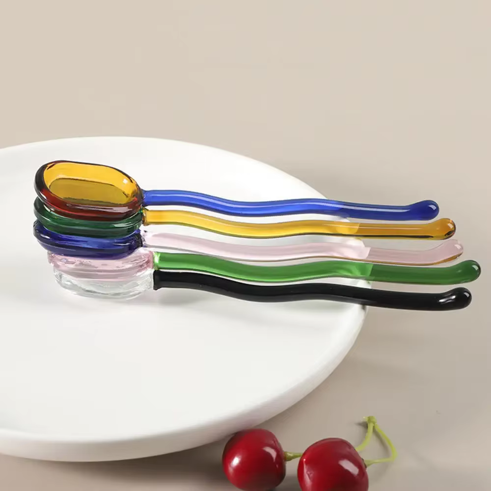 Cuillère à Dessert en verre