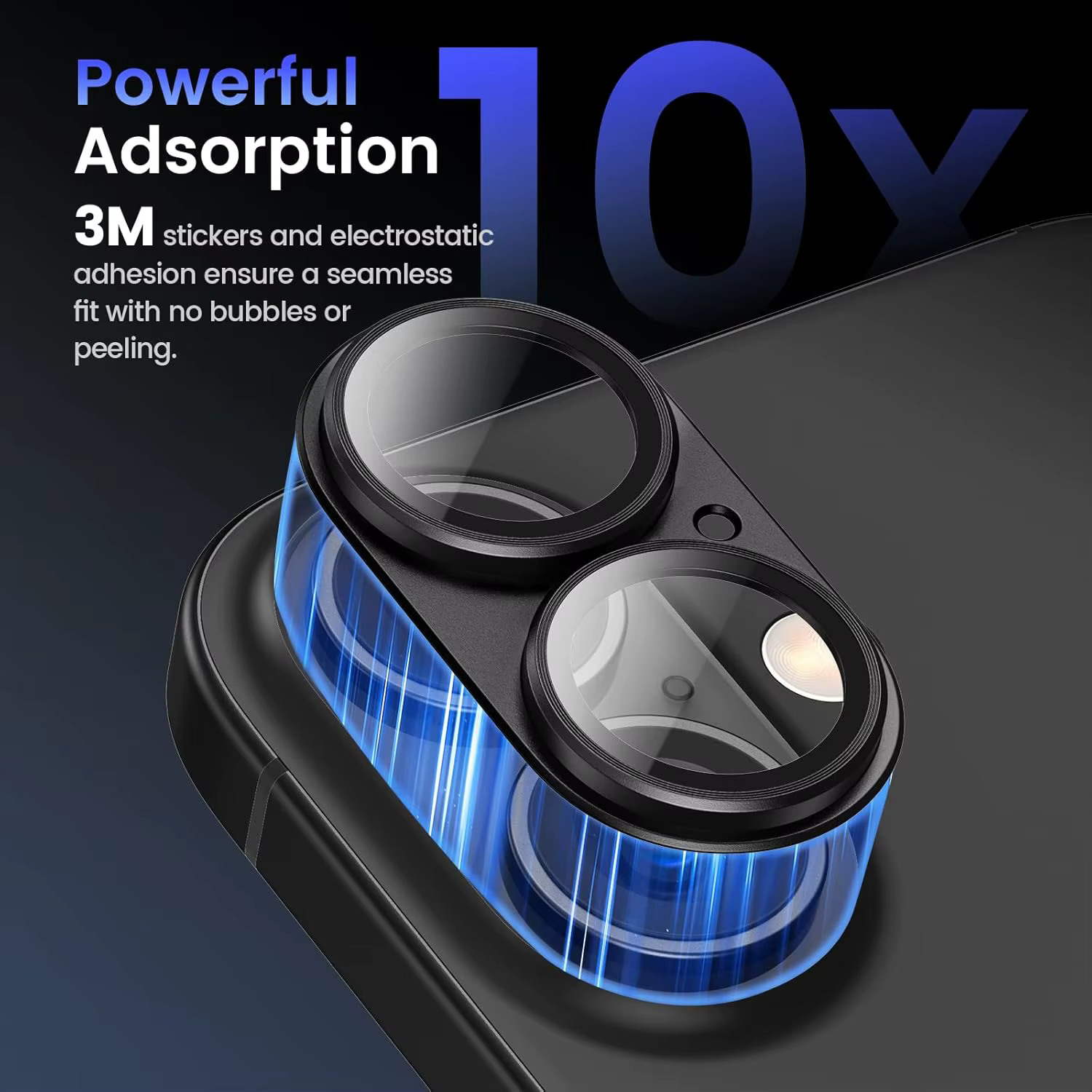 Coque de Protection d'appareil photo en verre trempé en métal, étui de Protection pour iPhone 17 Air 16 E Pro Max 15 Plus 14 13 Mini, accessoires de téléphone