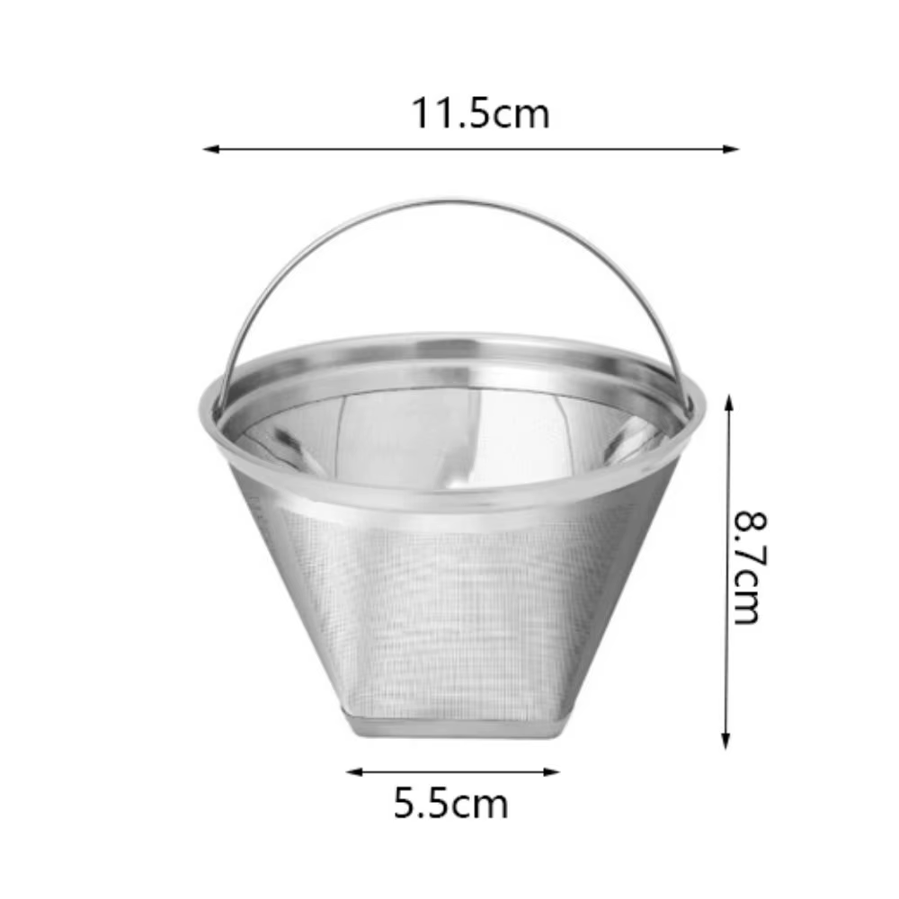 Filtre pour Machine à café goutte à goutte en acier inoxydable 304