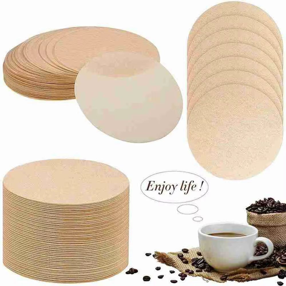 Filtre à café rond Moka, accessoires de cuisine, filtre à papier, 73 passoires