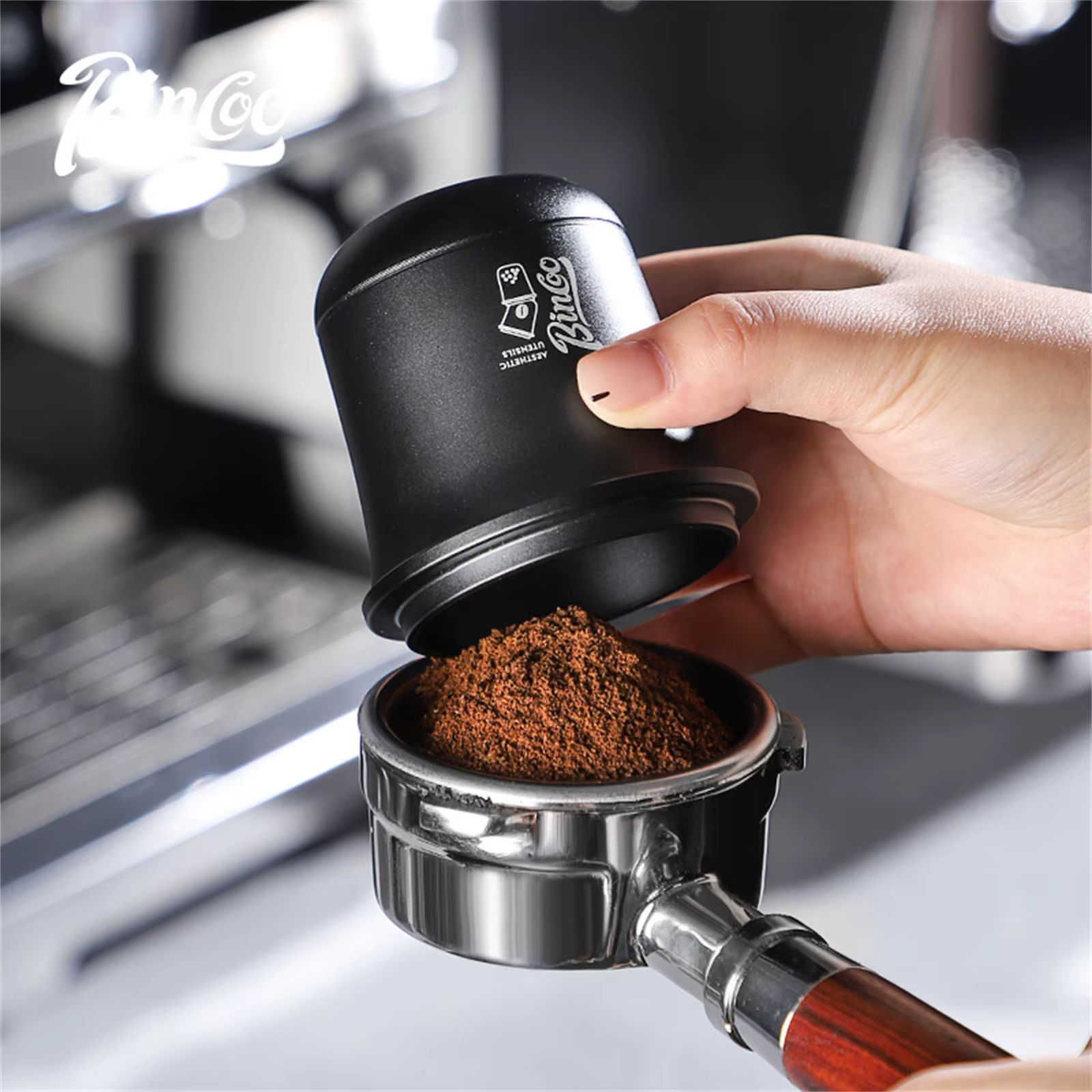Tasse doseuse de café en aluminium Bincoo 51/58 mm - Compatible avec porte-filtre à expresso
