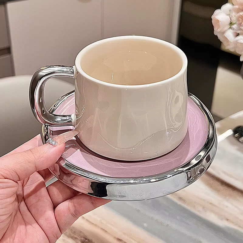 Tasse à café en porcelaine fine de style européen