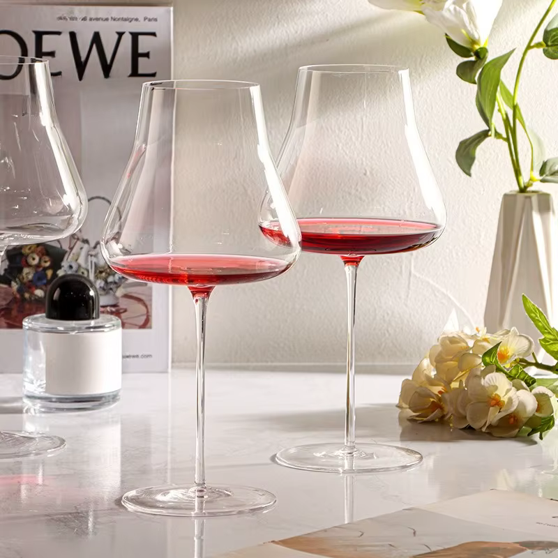 Verre à vin rouge bordeaux Ultra-fin fait à la main