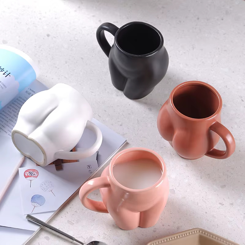 Tasse en céramique créative de 520ml