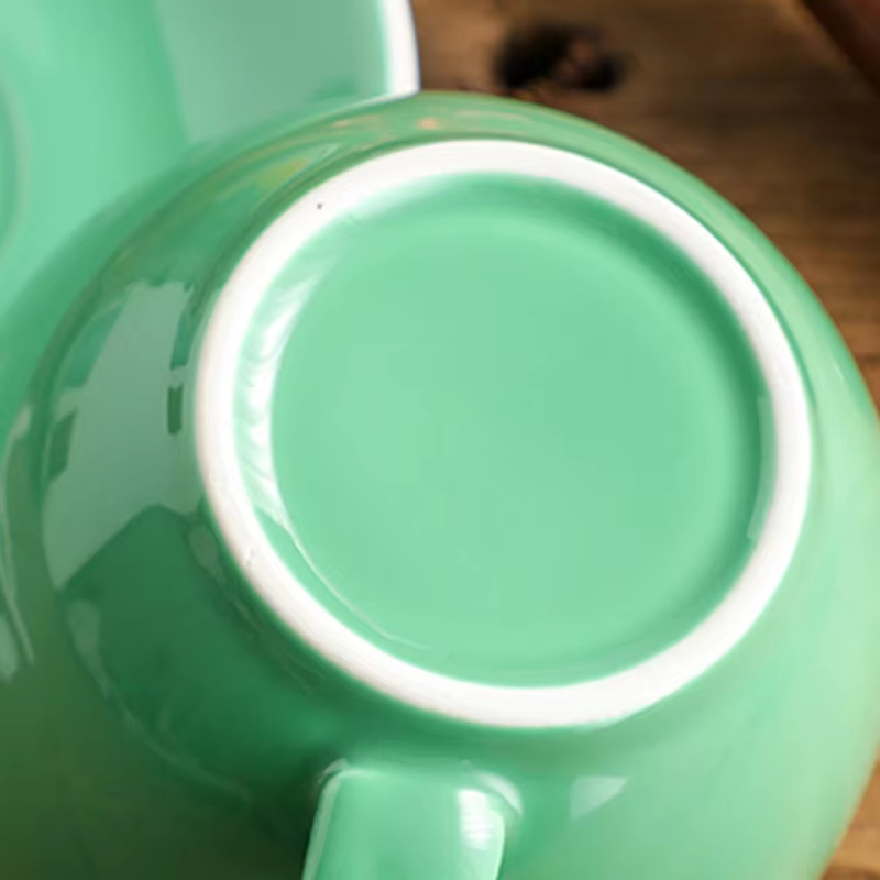 Ensemble de tasses à café et soucoupes en céramique de 300ml