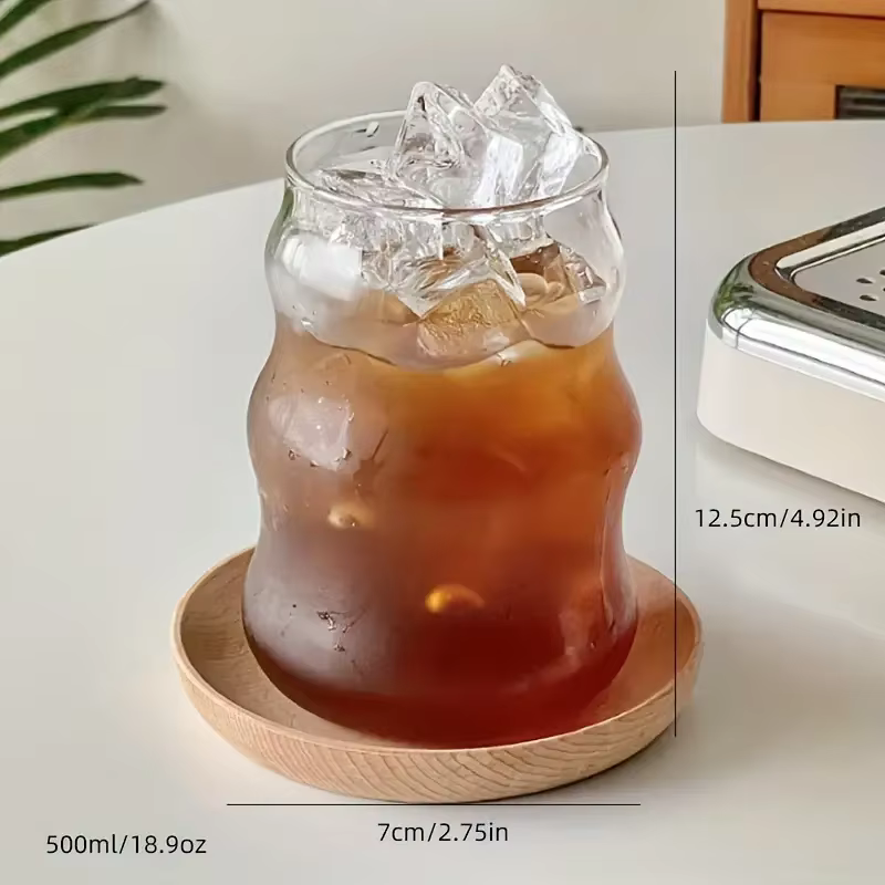 Ins tasse en verre 500ML 16OZ