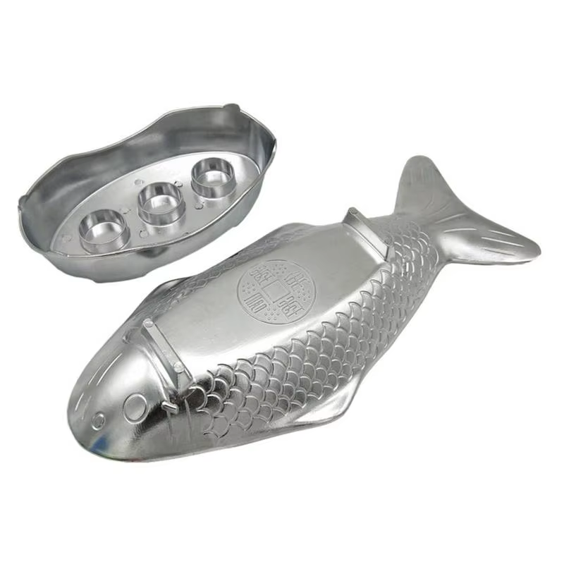 Assiette à poisson grillée commerciale