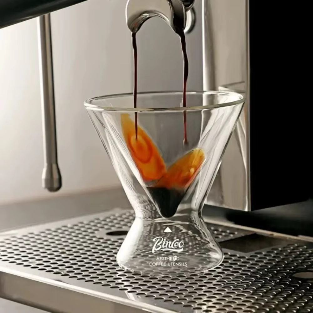 Tasse à Café en Verre Double Couche de 180ml