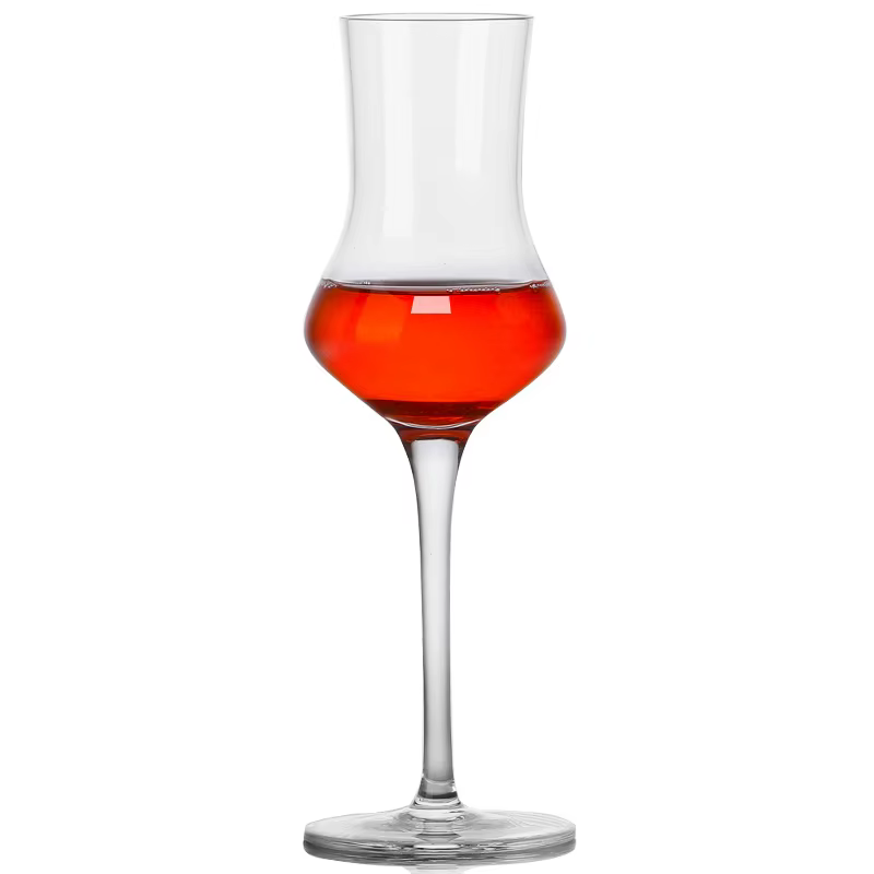 Gobelet à tulipe fine en cristal pour mariage