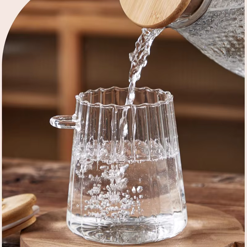 Récipient alimentaire bouteilles de stockage de cuisine pot hermétique en verre Grains thé