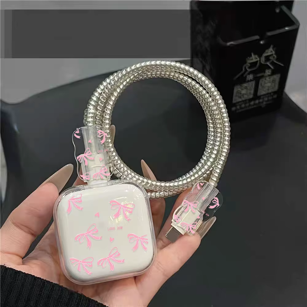 Étui de protection complet pour adaptateur secteur Apple 40W, protection intégrale anti-chute et anti-rayures