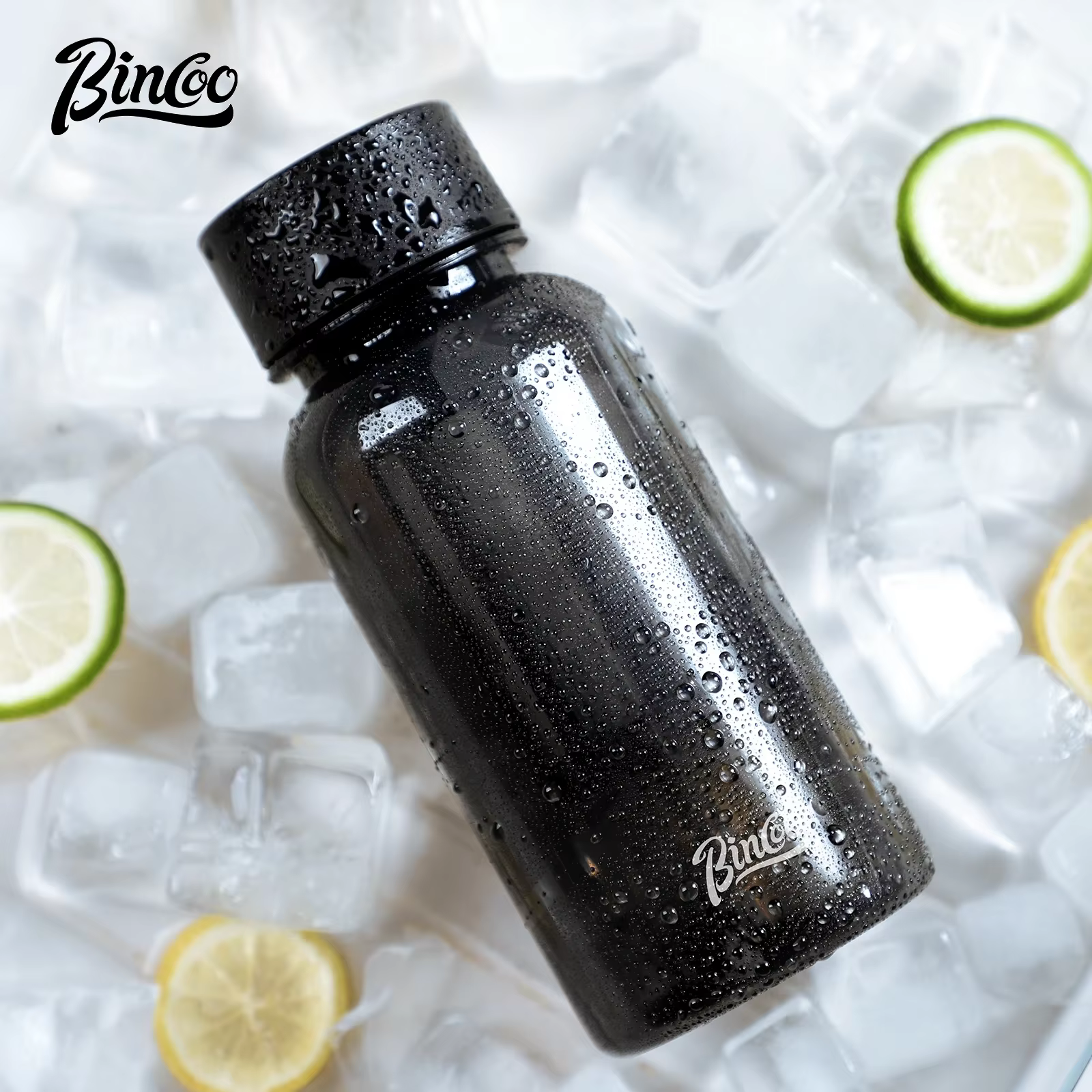 Bincoo Bouteille d'infusion froide de 600 ml avec filtre à 300 mailles