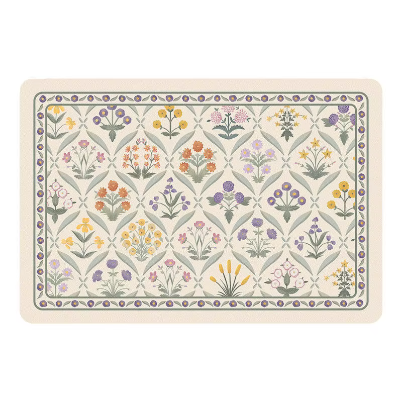 Ensemble de sets de table en PU de pays français – Tapis