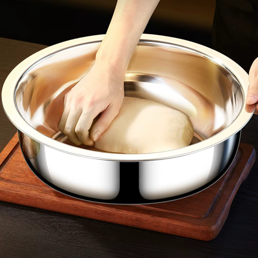 Bols à salade de cuisson en métal surdimensionné de 36cm