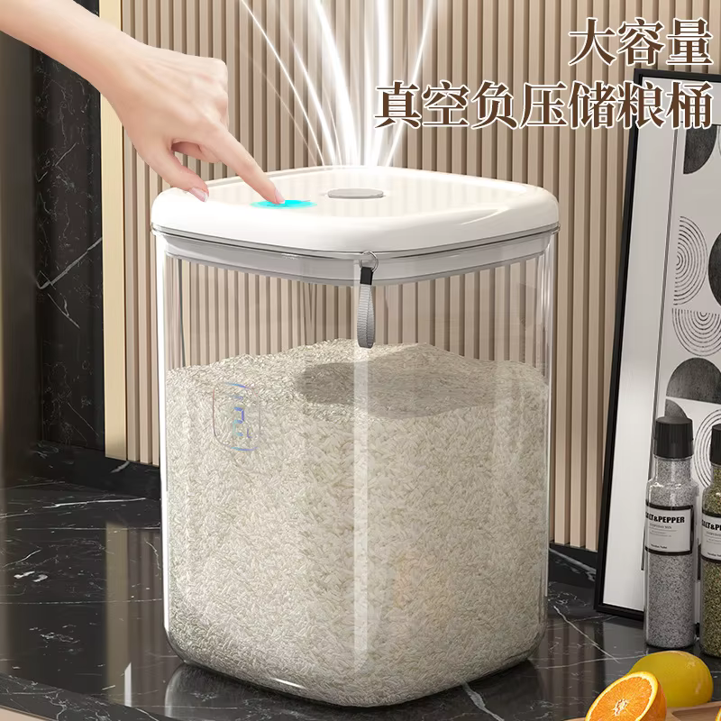 Seau à riz sous vide, cuisine