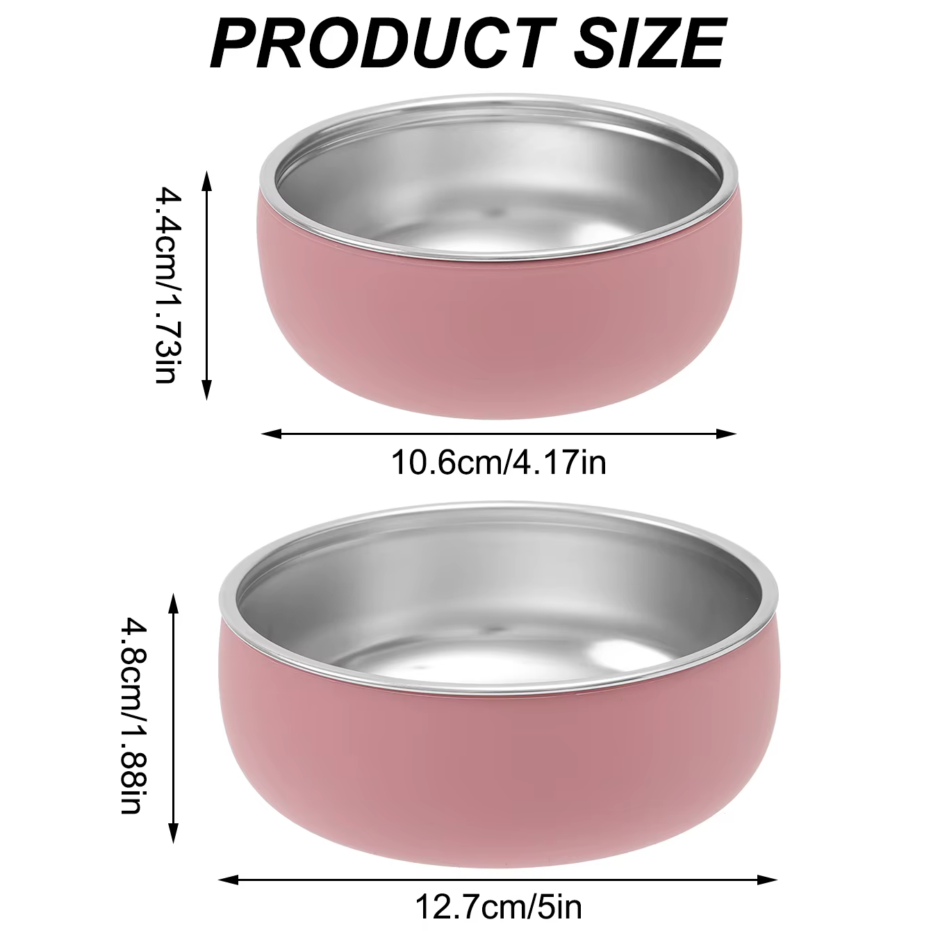 Couleur enfants 2 pièces bol en acier inoxydable ensemble de vaisselle pour l'alimentation du bébé détachable Silicone