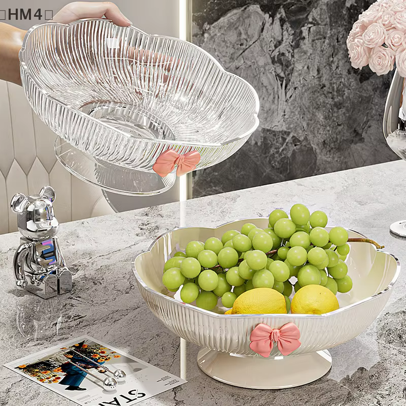 MaveraHM4、21Pc assiette de fruits de bonbons en plastique pour la maison Table basse plateau