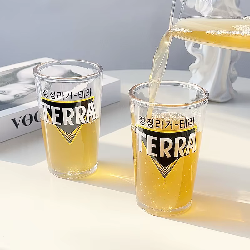 Verres à bière Terra adaptés à la maison