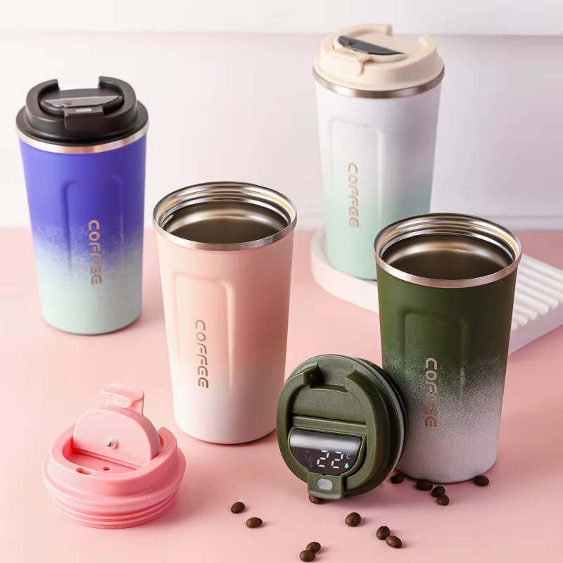 Tasse à café en acier inoxydable