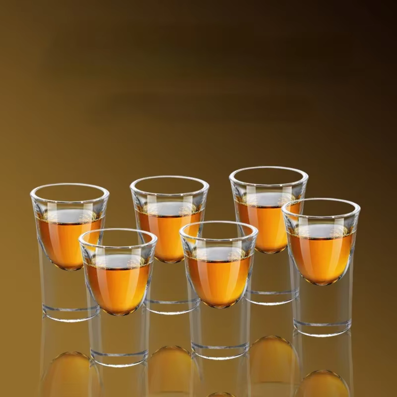 Ensemble de verres transparents de 15ml