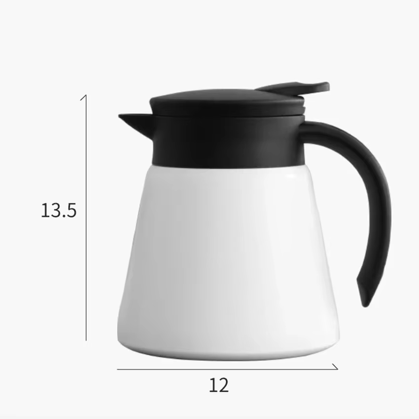 Carafe à café thermique en acier inoxydable