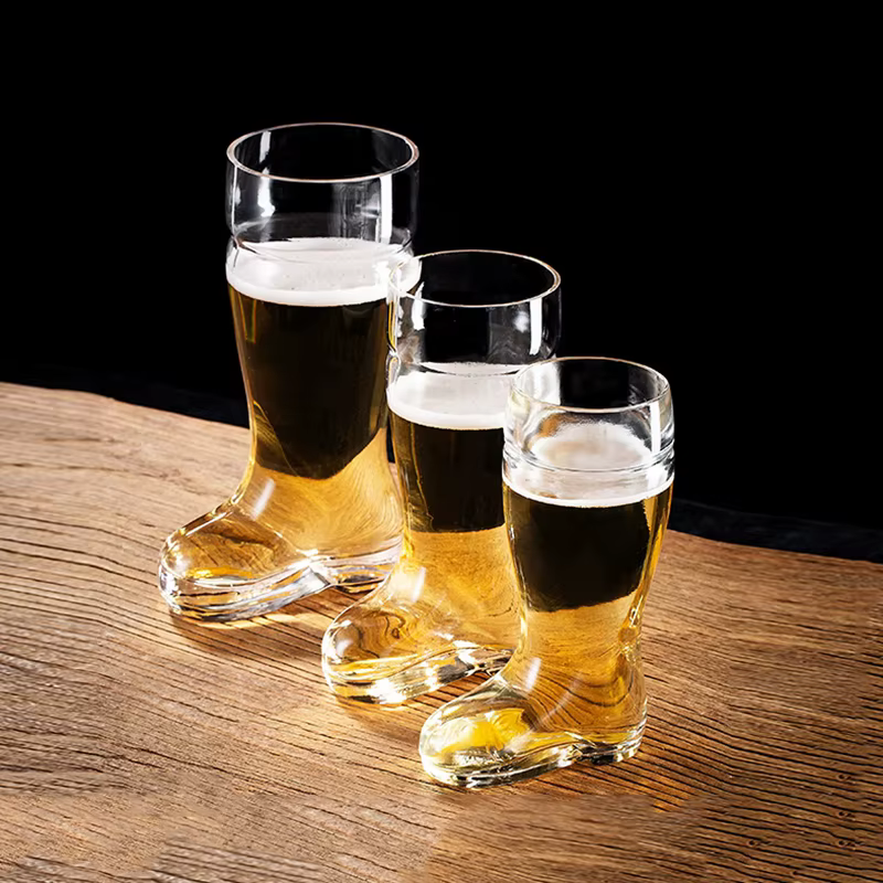 Bottes en verre créatives