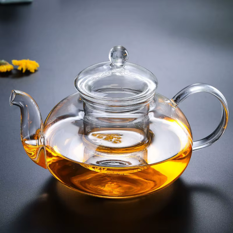 Théière en verre Transparent 400/600/800/1000ML