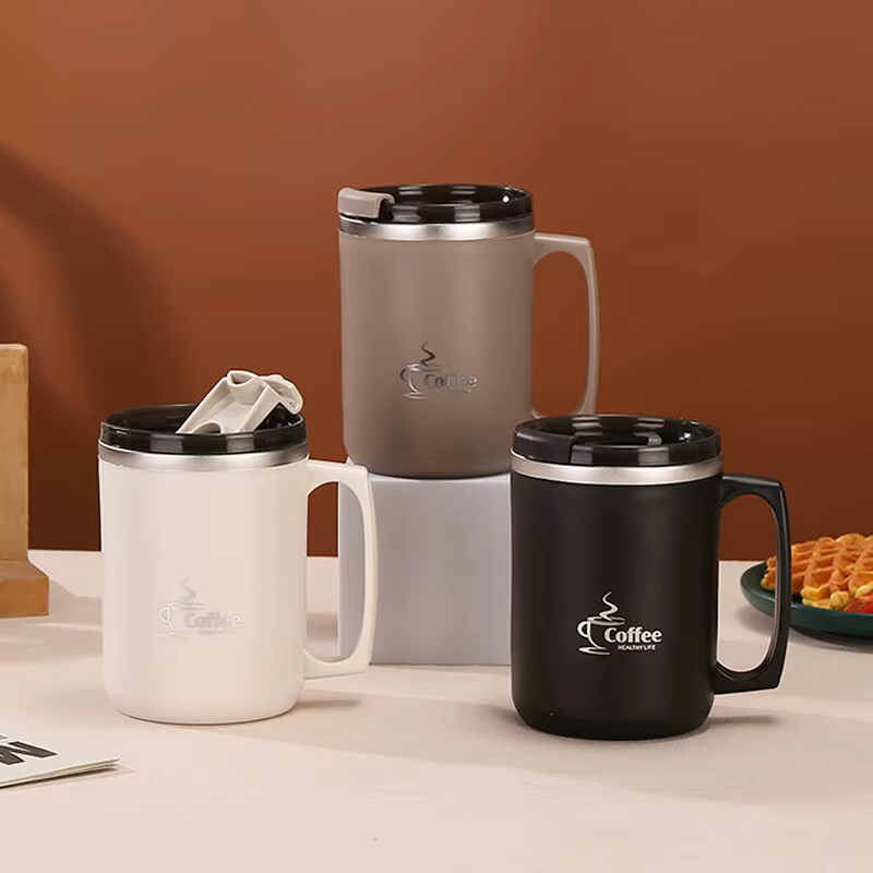 Tasse à café au lait en acier inoxydable