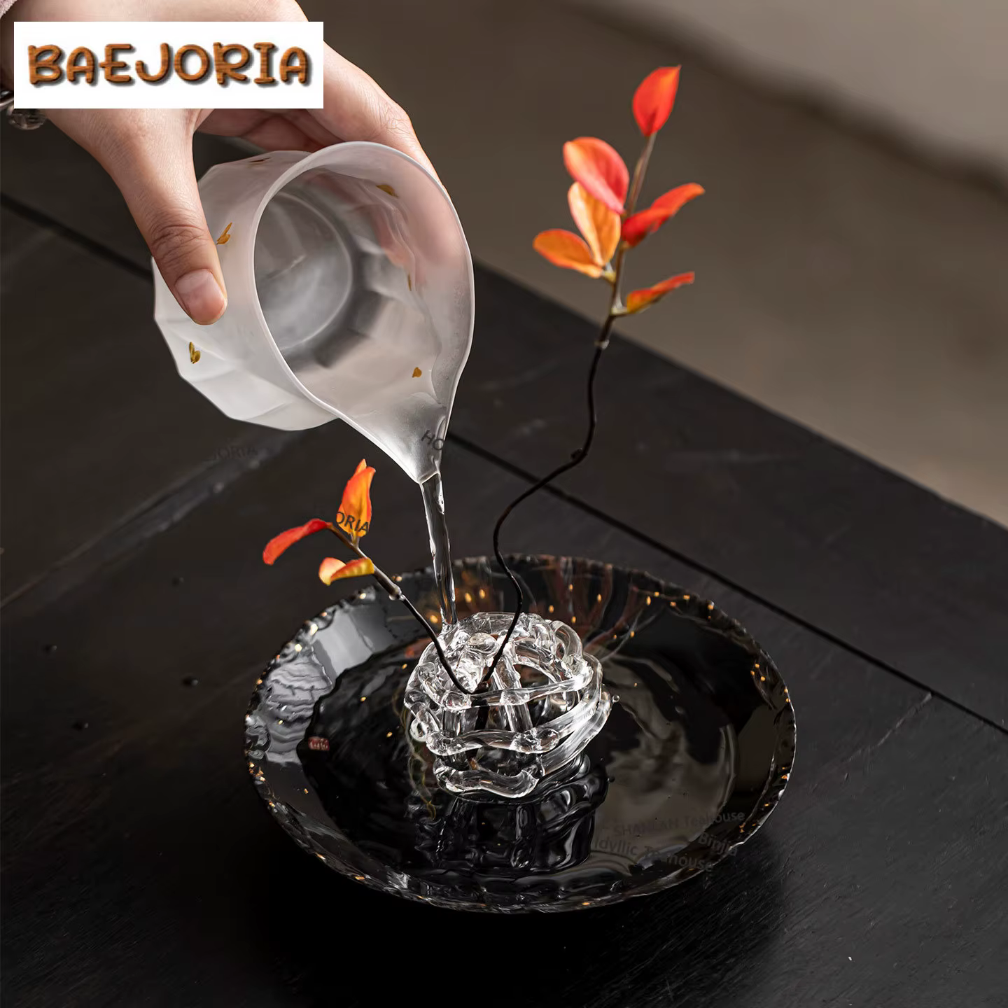 Vase en verre créatif pour la décoration intérieure