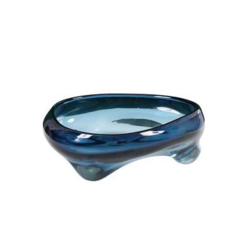 Plateau en verre Triangle géométrique
