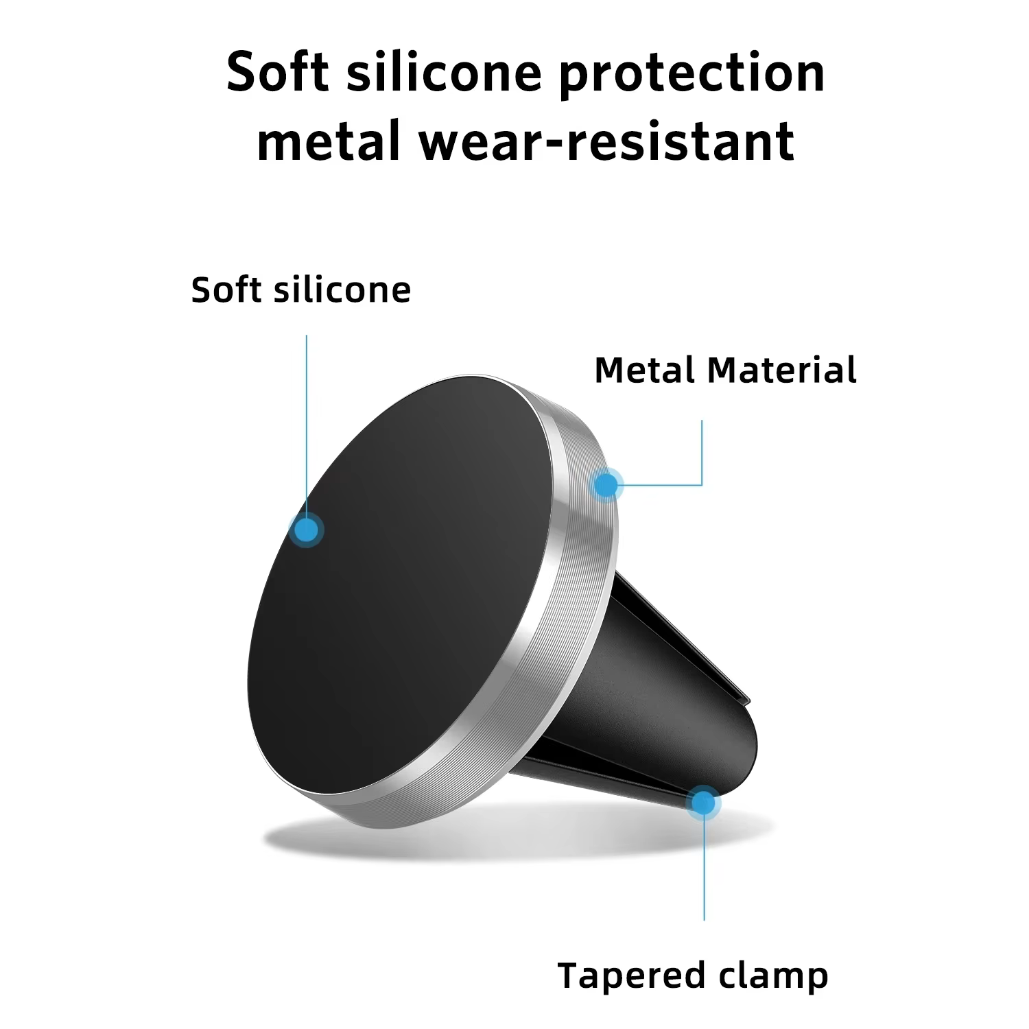 Support de téléphone magnétique pour voiture, Support magnétique pour Smartphone, Support GPS pour iPhone 15 14 11 Xiaomi Mi Huawei Samsung