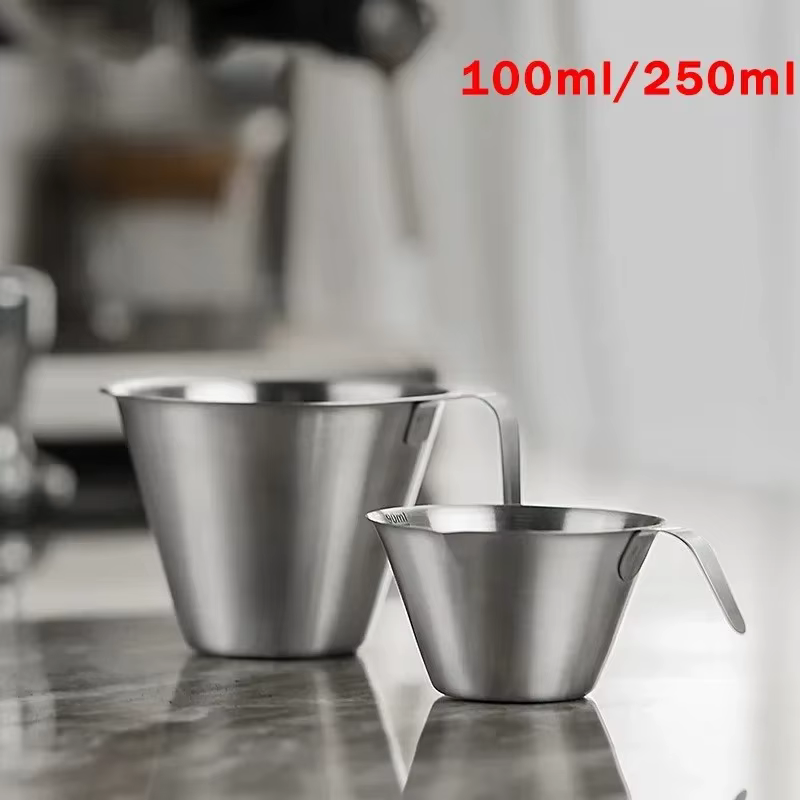 Tasse à mesurer à café en acier inoxydable 100/250ml