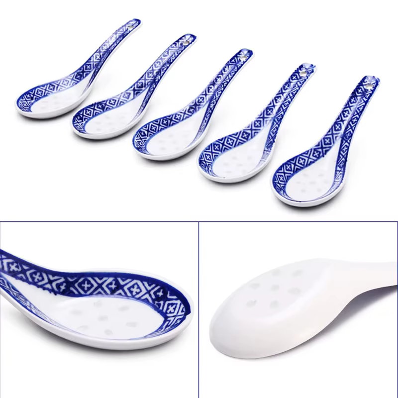 Cuillère en céramique pratique de Style chinois