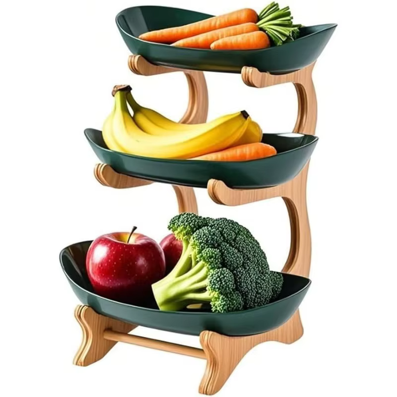 Assiette à fruits créative à 2/3 couches