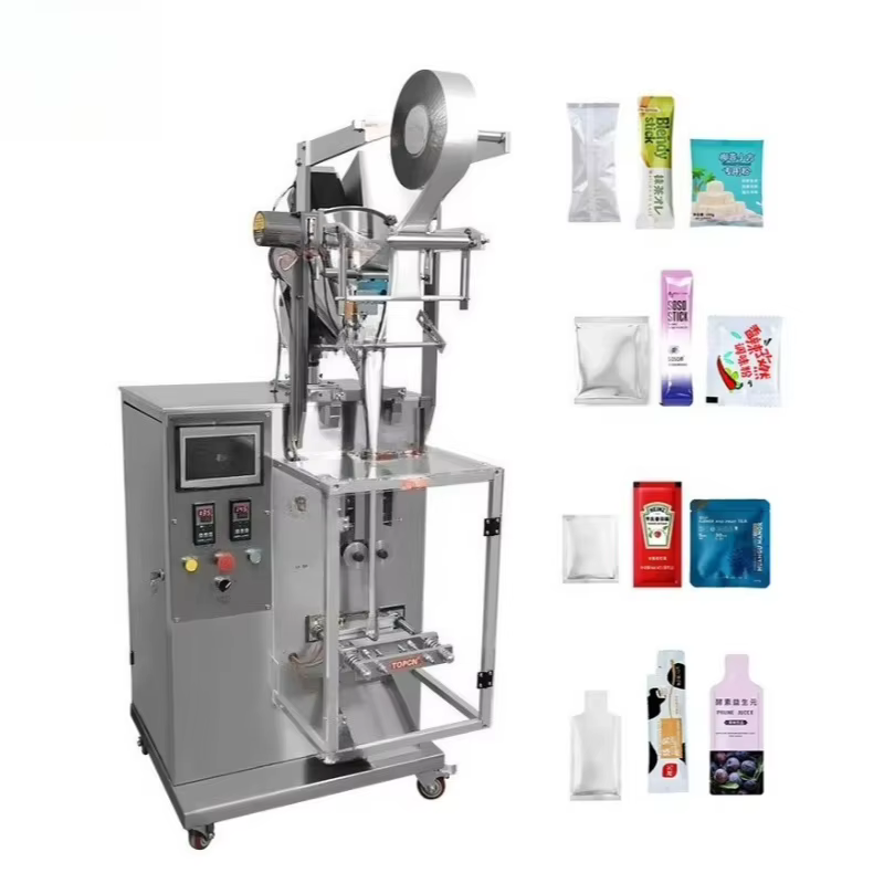 Machine d'emballage automatique à haute vitesse pour sachets de café, d'épices et de poudre de lait sur mesure