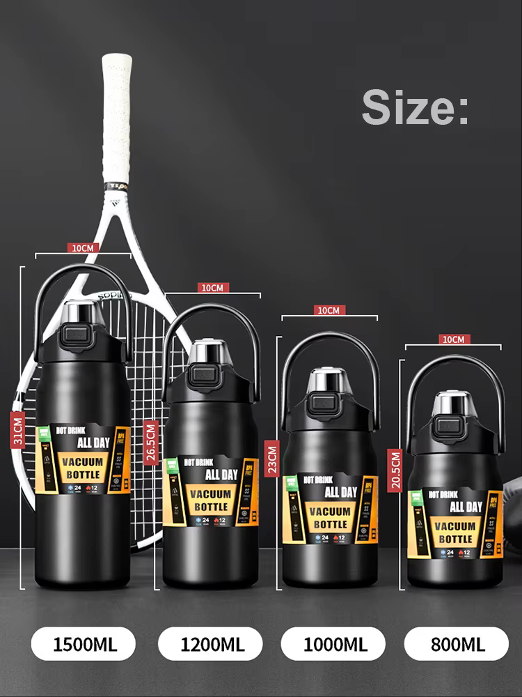 Thermos d'extérieur Portable en acier inoxydable 304