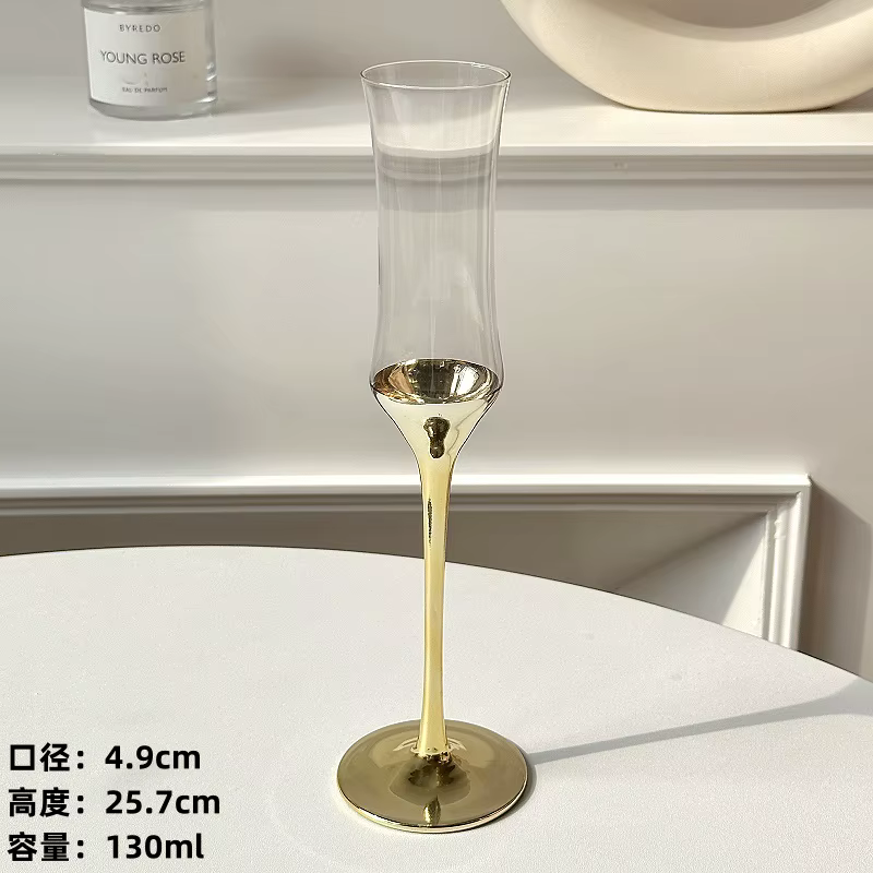 Verre à Champagne à taille française