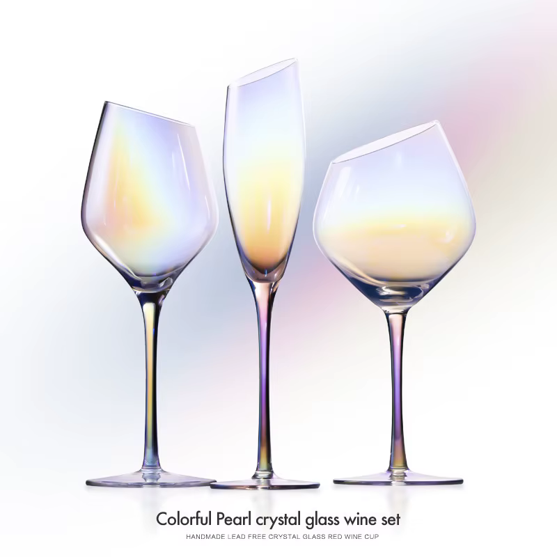Verre à Vin en Clip Perlé