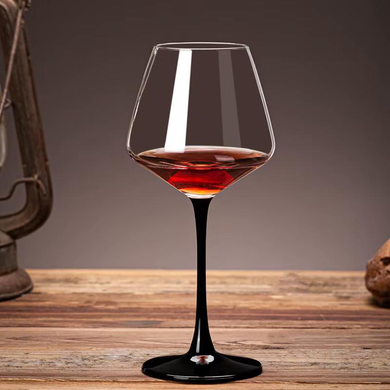 2 pièces léger luxe Premium tasse en cristal ensemble de verres à vin rouge grand verre fête
