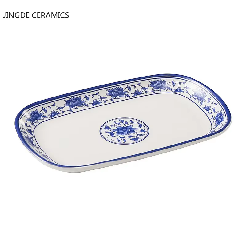 Assiettes à dîner en plastique de qualité alimentaire