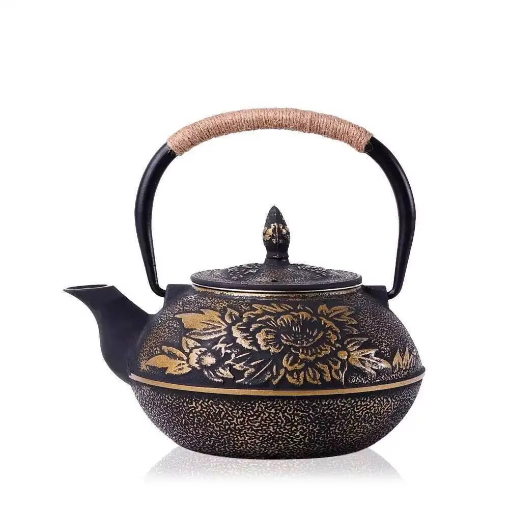 Nouveau 7 Chioces ensemble de théière en fonte