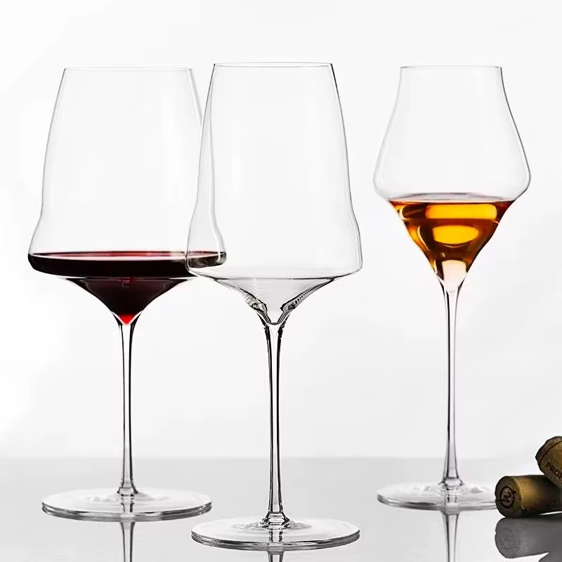 Verre à vin en cristal de qualité supérieure de luxe de Style Josephinen