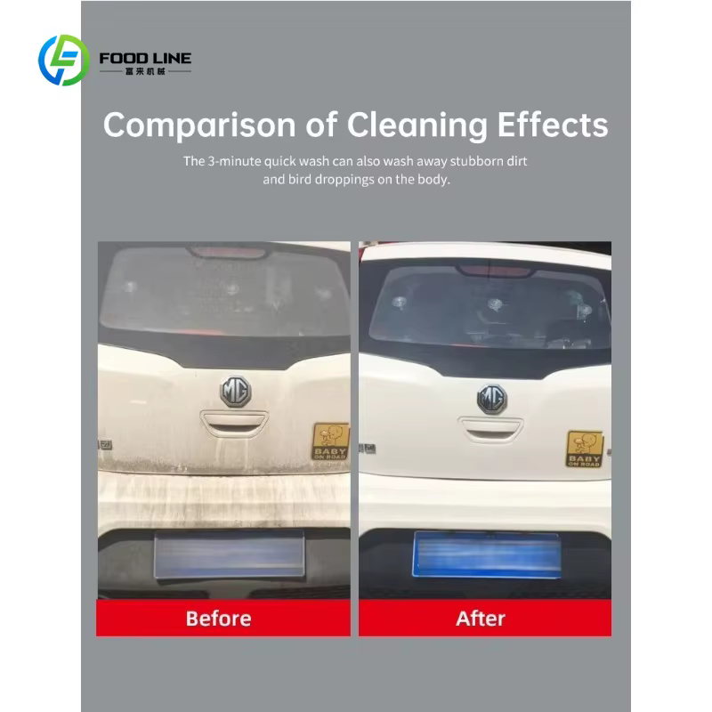 Machine de lavage de voitures en tunnel personnalisée avec 5 brosses, conception entièrement automatique, haute efficacité, équipement de lavage de véhicules