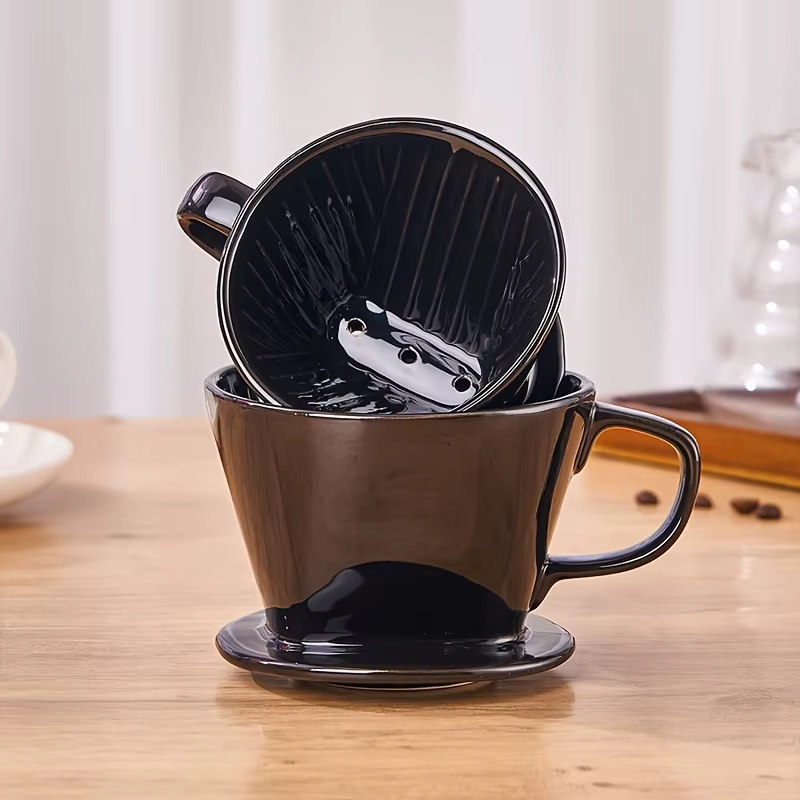 Filtre à café en forme d'éventail