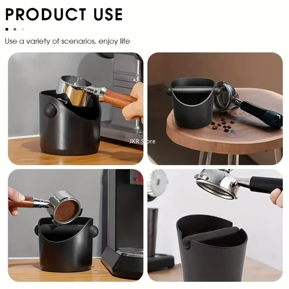 Boîte à café anti-dérapante pour le café moulu